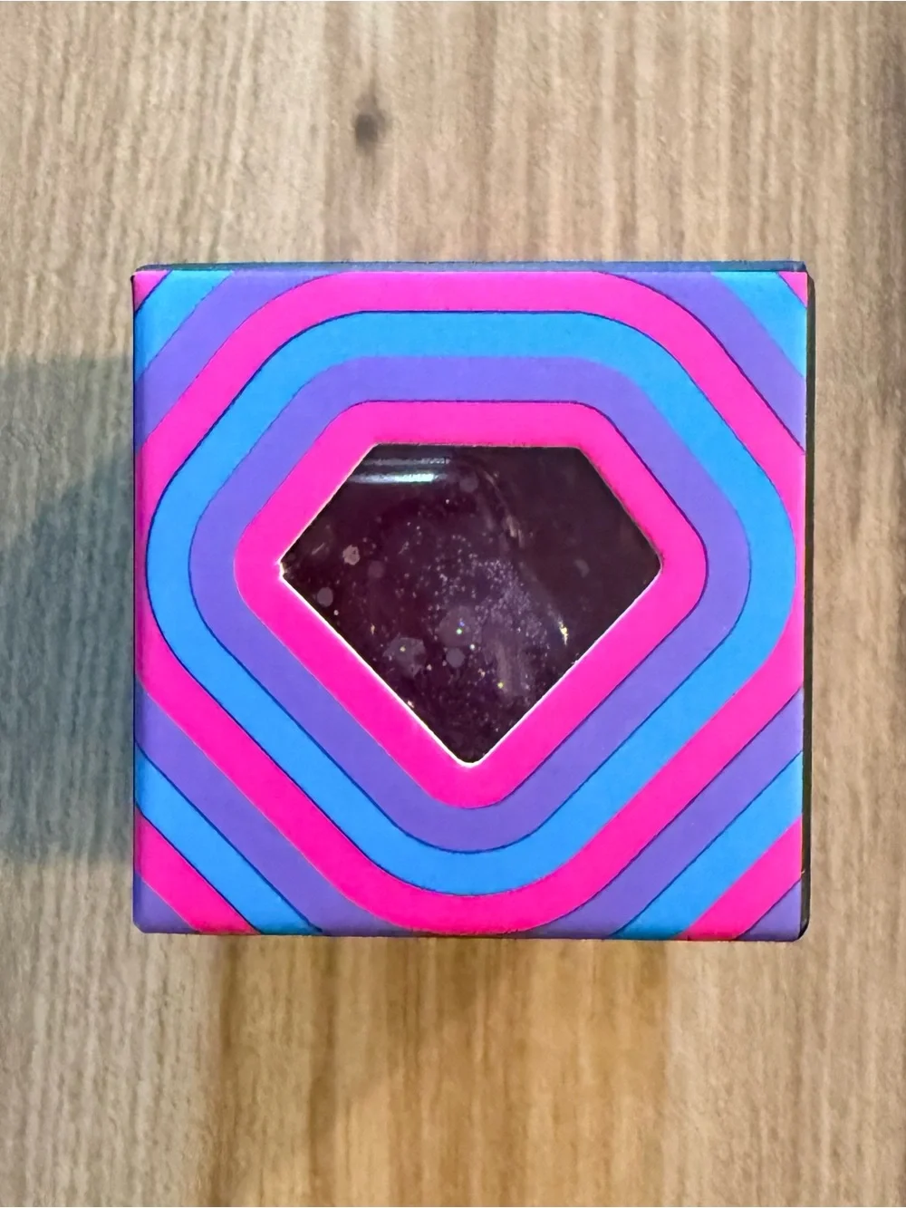🔥 New sealed Mini Needoh Nee Doh Groovy Jewel Sparkle Diamond in pink 🩷